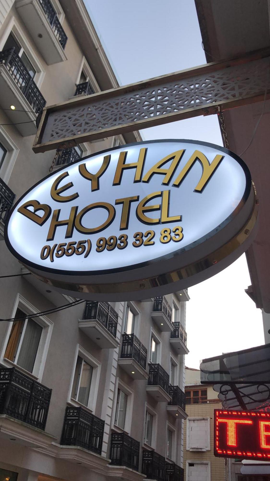 Beyhan Hotel Istanbul Exterior photo